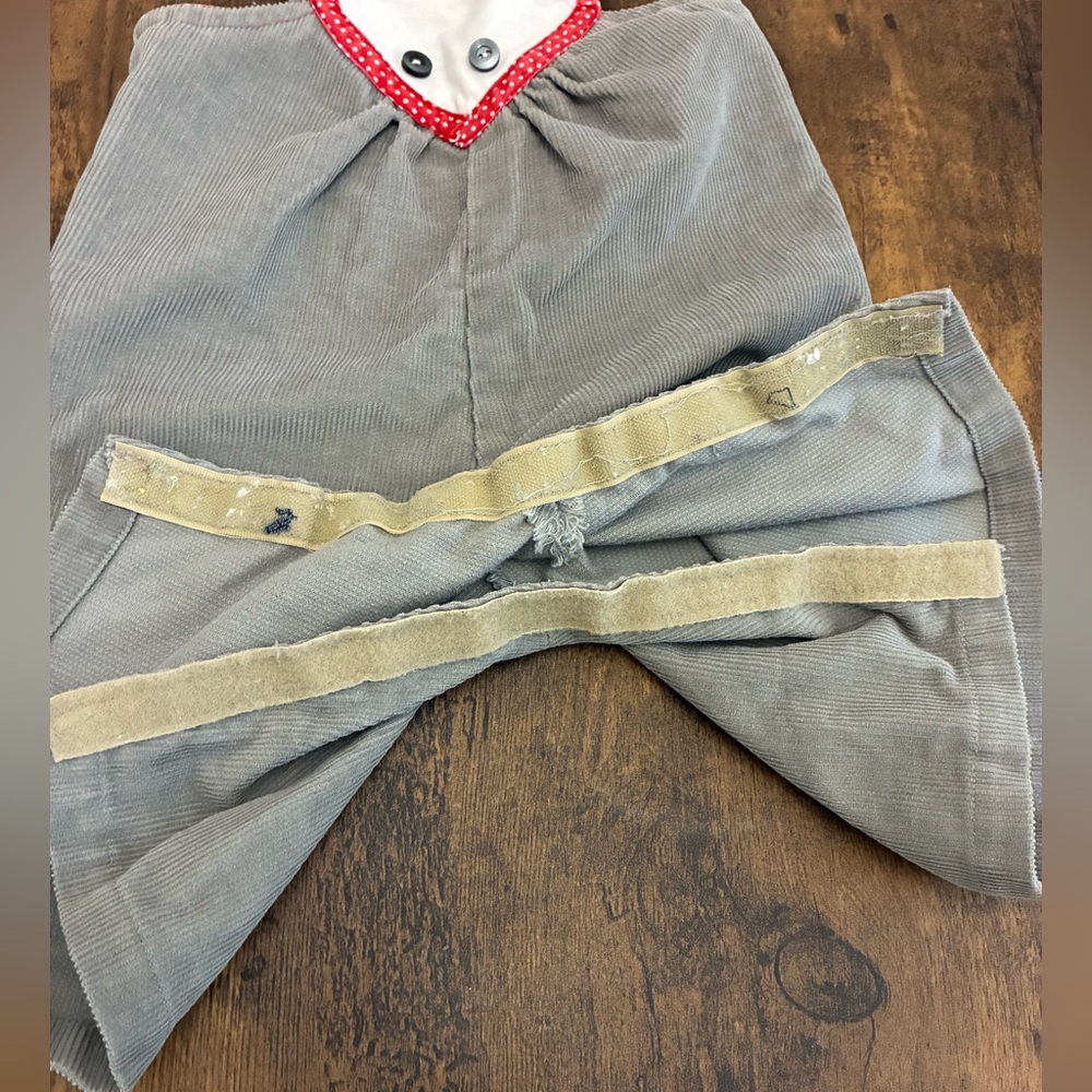 Vintage Corduroy Mouse Overalls - Picture 4 of 9